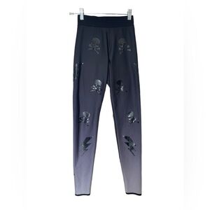 Ultracor X Soulcycle | Ombré Skull Lightening Bolt‎ Leggings Size: XS